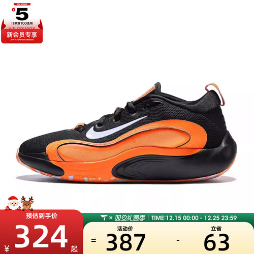 NIKE耐克大童ISOFLY (GS)运动训练篮球鞋FN4384-009