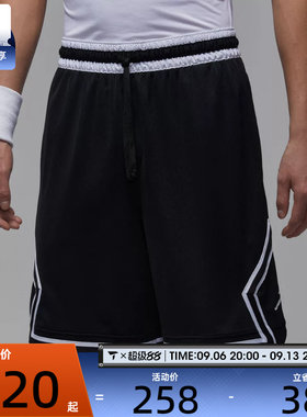 NIKE耐克男子JORDAN网眼宽松篮球运动裤短裤IF5833-011