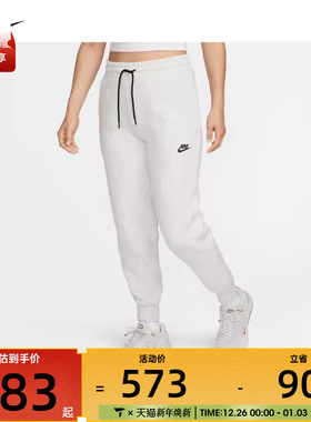 nike耐克女子W NSW TCH FLC MR JGGR运动长裤FB8331-013