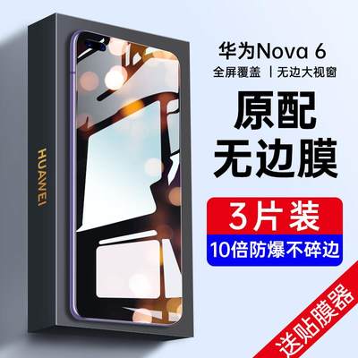 华为nova6钢化膜nova6se