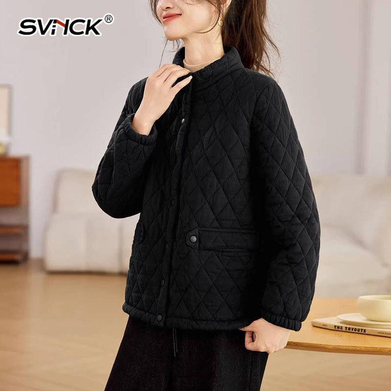 轻薄立领棉衣女款短款洋气时髦夹棉外套新款简约时尚百搭棉袄,女装/女士精品,棉衣/棉服,淘宝优惠券,粉丝福利购,淘宝优惠卷
