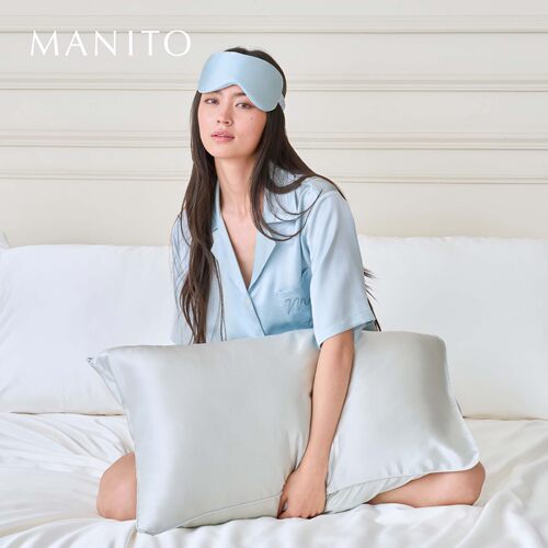 MANITO/曼尼陀 Light 100%桑蚕丝眼罩轻盈亲肤休息眼罩