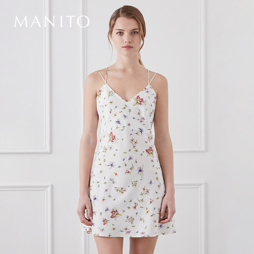 真丝MANITO/曼尼陀印花性感