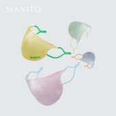 MANITO 曼尼陀Palette蚕丝口罩真丝防晒防尘桑蚕丝透气