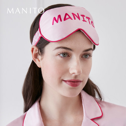 manito桑蚕丝眼罩多巴胺配色