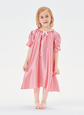 MANITO/曼尼陀 Shirley婴儿儿童真丝睡裙睡衣睡裙