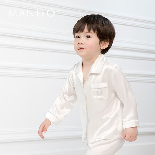 manito曼尼陀婴儿宽松睡衣套装