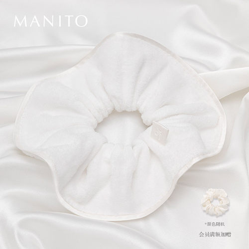 manito毛巾发圈简约可爱