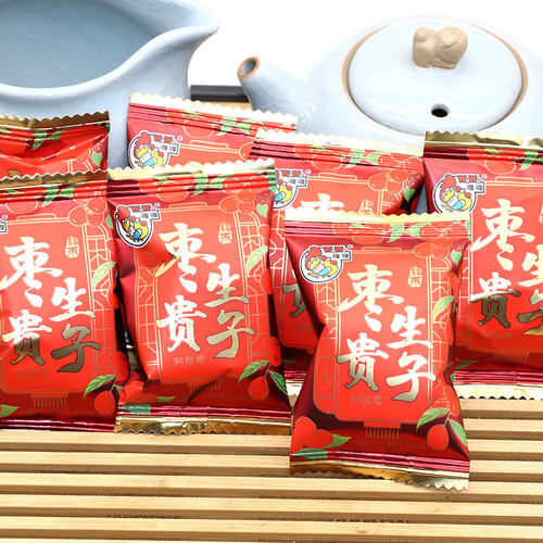 上海喔喔枣生贵子阿胶枣金丝蜜枣