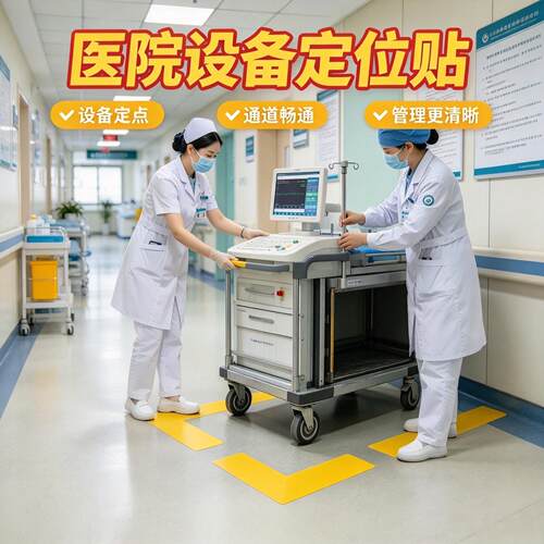 医院6S/5SL型四角定位地贴
