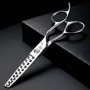 正品 理发剪刀美发剪无痕牙剪鱼骨剪剪头发专用剪刀日式 风格