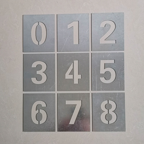 不锈钢数字模具定制激光切割镂空
