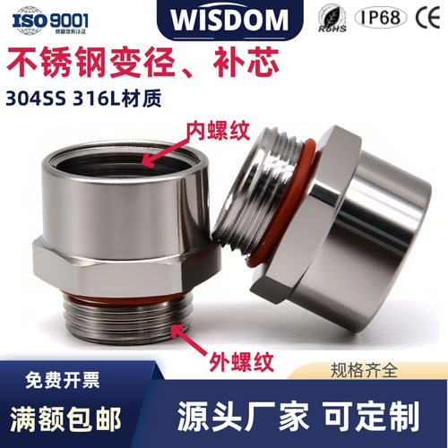 不锈钢变径环304SS补芯扩径