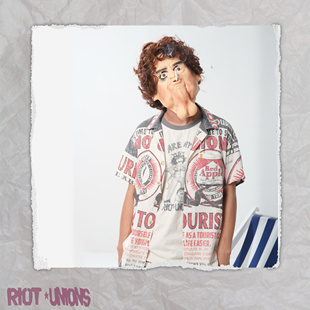 RIOTUNIONS25SS原创海报MADTOURISTS主题印花棉麻混纺古巴衬衫