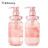 日本进口Honey安蒂花子蜂蜜樱花洗发水丰盈蓬松滋润修复保湿 柔顺