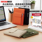 FIT多功能本册套手帐本封皮书皮B6 B5书衣杜邦面料防溅水活页笔记本封套保护套 LAB.喜利SMART 日本LIHIT