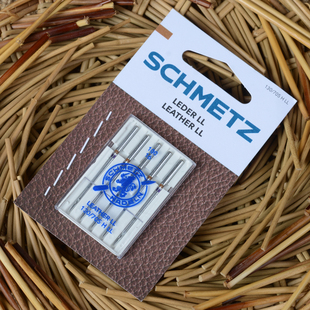 蓝狮皮革机针家用缝纫机针兄弟胜家蝴蝶重机LL仿皮书刊纸三角刀针