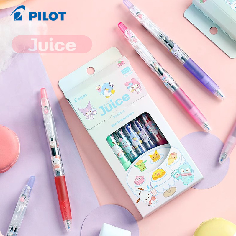 【限定上市】百乐Pilot日本三丽鸥联名Juice中性笔大耳狗库洛米果汁笔学生日系卡通可爱限定款套装0.5果汁笔,文具电教/文化用品/商务用品,中性笔,淘宝优惠券,粉丝福利购,淘宝优惠卷