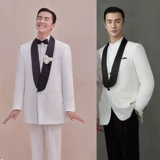 Реквизит для фотографии, мужской костюм, модное платье, облегающий крой