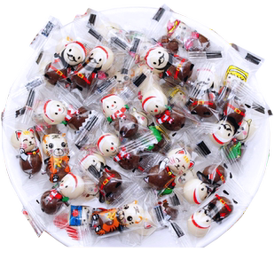 熊猫麦丽素夹心巧克力豆糖果散称年货网红创意独立包装儿童小零食