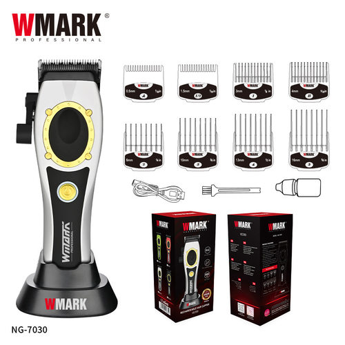 WMARK理发器电动推子 油头电推剪热卖 充电理发剪发廊跨境NG-7030