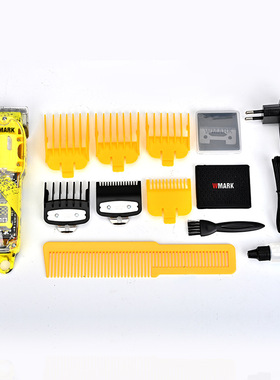 WMARK 热卖透明理发器 油头电推剪 理发剪充电推子 跨境 NG-408UV