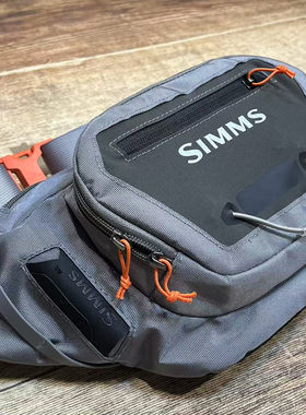 2025新款Simms渔具包手提包路亚工具腰包 耐磨飞钓路亚包斜挎背包