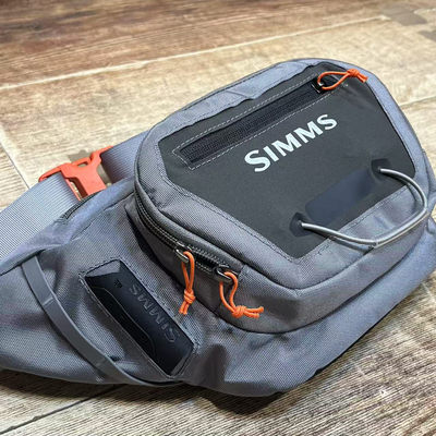 2025新款Simms渔具包手提包路亚工具腰包 耐磨飞钓路亚包斜挎背包