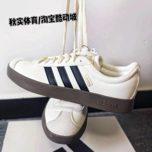 秋实体育 Adidas CourtVI Classic男女经典低帮休闲板鞋JQ1501