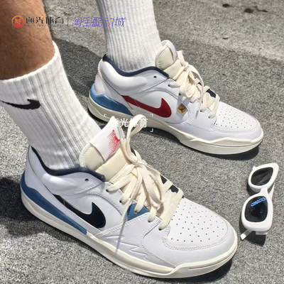 逐光体育 JORDAN STADIUM 90 男子复古篮球低帮休闲鞋 HM3713-141