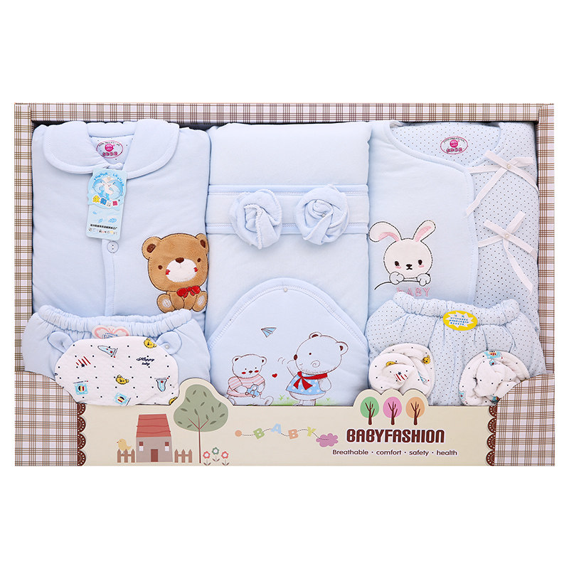 Coffret cadeau pour bébé - Vêtements + Fournitures - Ref 1952904 Image 1