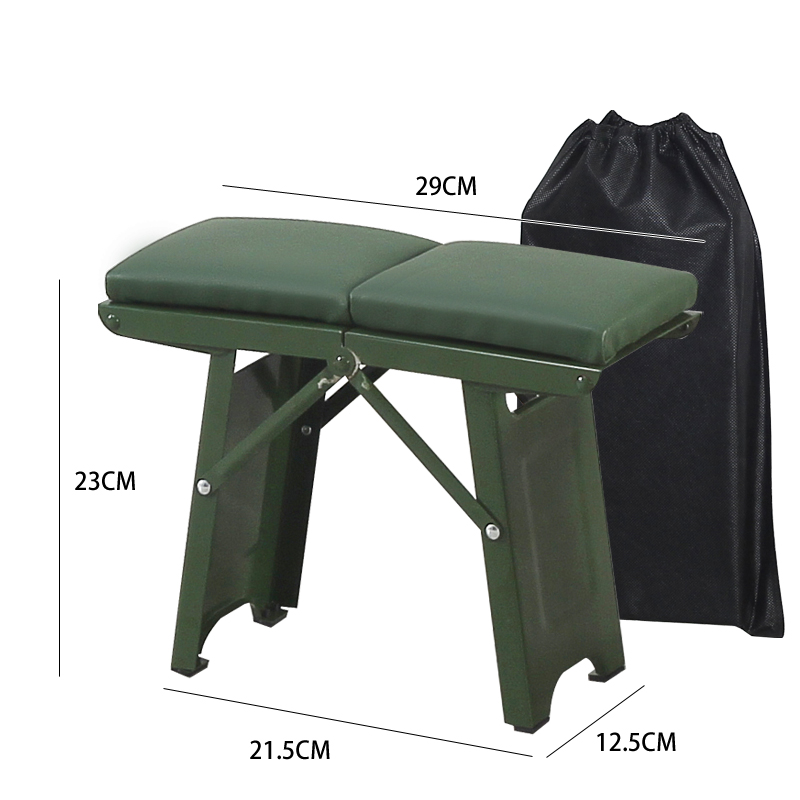 折叠凳便携板凳马扎户外旅游钓鱼板火车金属矮凳家用省空间鲁班凳