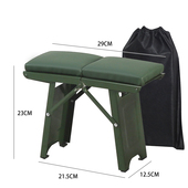 折叠凳便携板凳马扎户外旅游钓鱼板火车金属矮凳家用省空间鲁班凳