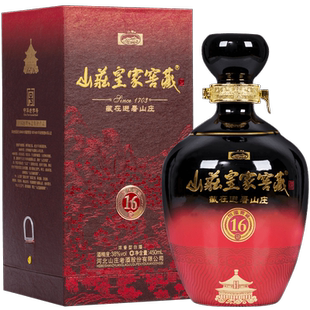 山庄皇家窖藏16 38度450ml/瓶礼盒装   纯粮食浓香型白酒