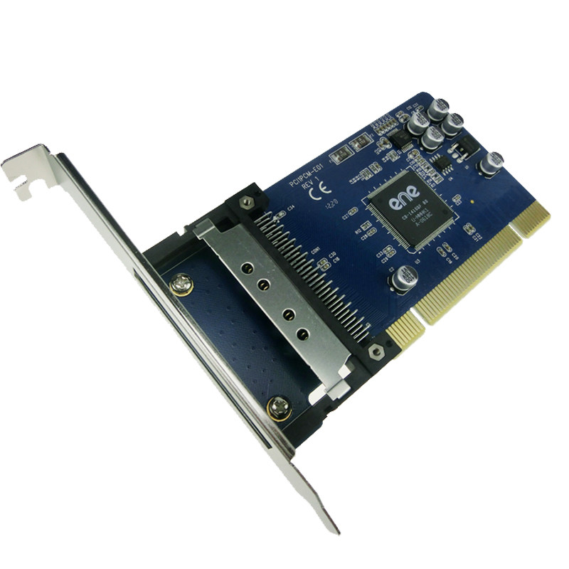 PCI-PCMCIA 어댑터 카드 데스크탑 컴퓨터 확장 PCMCIA 인터페이스 카드버스 장치 확장 카드