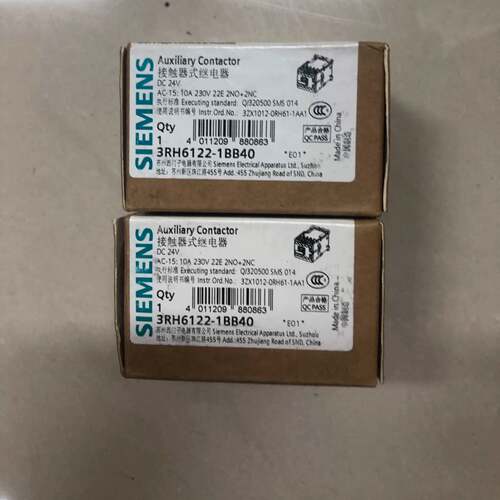 可维修西门子直流接触器 3RH6122-1BB40 DC24V 全议价