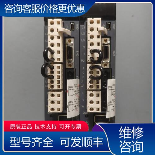 议价三菱伺服驱动器 MR-J3-10B-S019 成色还可以 功可维修