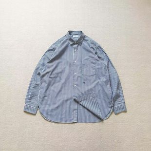 Collar Regular Wind Shirt 现货25SS 条纹衬衫 限定款