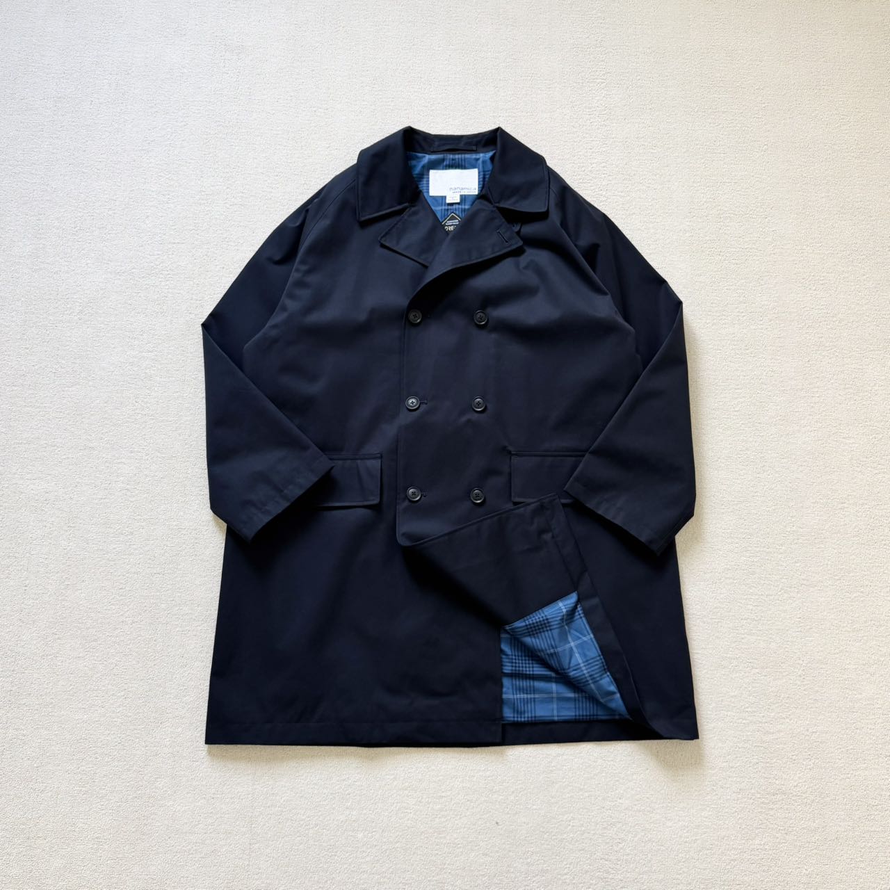 thumbnail for In stock 25SS GTX 2L Breasted Jacket Vintage double-breasted trench coat