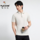 新款 夏季 男士 休闲舒适透气上衣男装 T恤 啄木鸟短袖 翻领半袖 polo衫