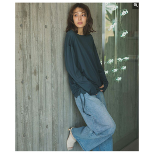 日单冷感防晒衣罩衫纯色极简感连手套休闲抽绳长袖T恤上衣