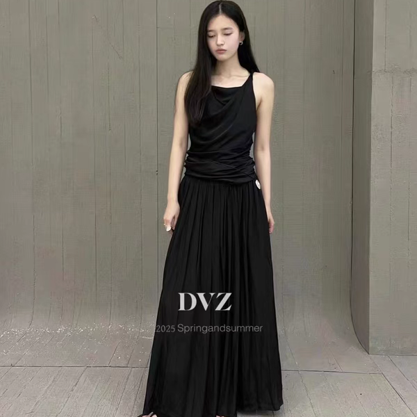DVZ2025夏季新款纯色半身裙