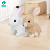 日本iwaya电动小兔子智能毛绒仿真宠物玩偶男女孩宝宝益智礼物