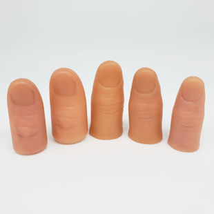 魔术拇指套 大 中 小号 儿童玩具 假手指 泡妞 白纸变钱 丝巾消失