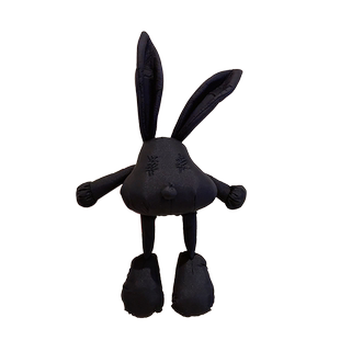 怪趣公仔可爱卡通兔子大号胸针衣服装饰个性创意布艺玩偶别针配饰