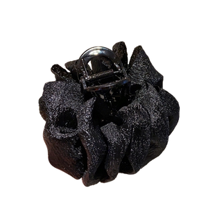 抓夹女2024新款云朵泡泡发夹高级感蝴蝶结鲨鱼夹中号后脑勺发量少