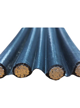 室外电线电缆JKLYJ4X16/25/35/50/70平方国标4芯平行线集束架空线