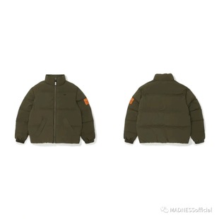 清仓特价 MADNESS 21AW 余文乐军事风秋冬橙标羽绒服外套夹克男