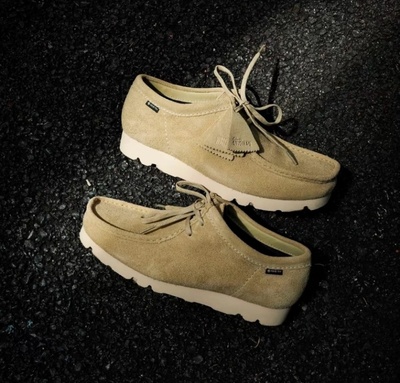 工装飞行员 余文乐同款 WALLABEE GTX防水鞋工装袋鼠鞋乐福鞋男女