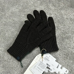 工装飞行员 VISVIM 21AW KNIT GLOVE N.D.展会限定羊毛针织手套男